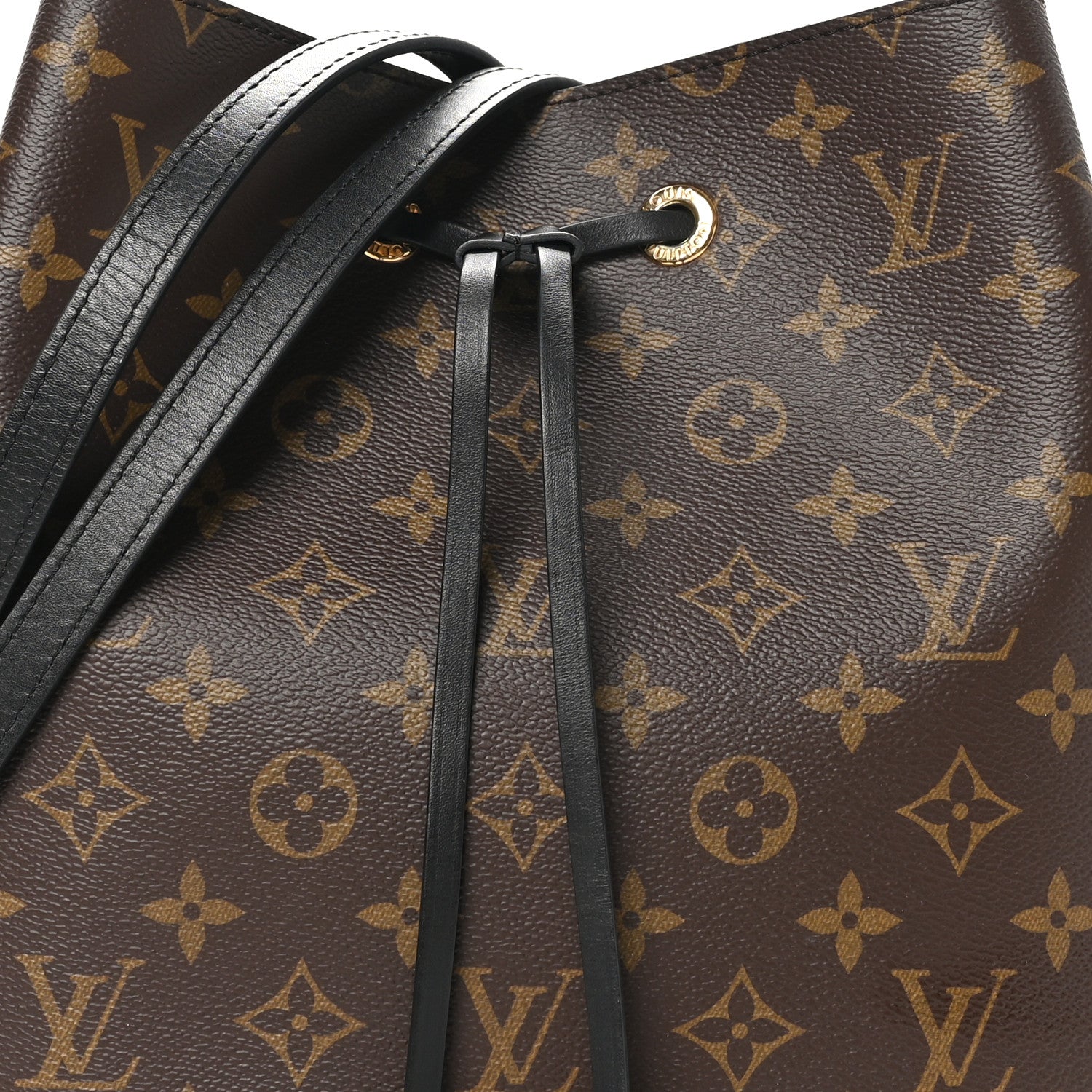 Louis Vuitton Monogram Neonoe MM Black 7 of 9