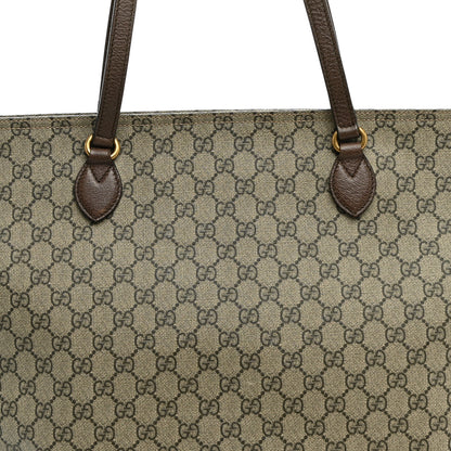 Gucci GG Supreme Monogram Medium Ophidia Shopping Tote Ebony 9 of 11