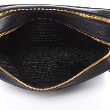 Prada Vitello Phenix Camera Bag Black 6 of 9
