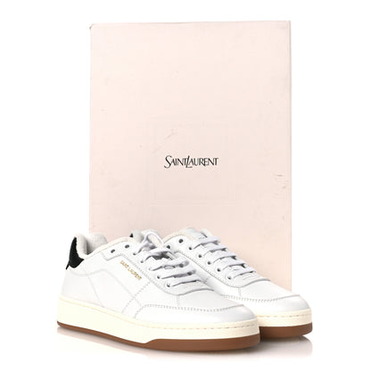 Saint Laurent Calfskin Perforated SL61 Sneakers 40 White 11 of 11