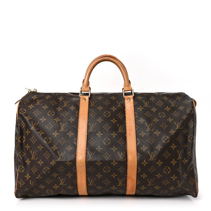Louis Vuitton Monogram Keepall 50 1 of 12