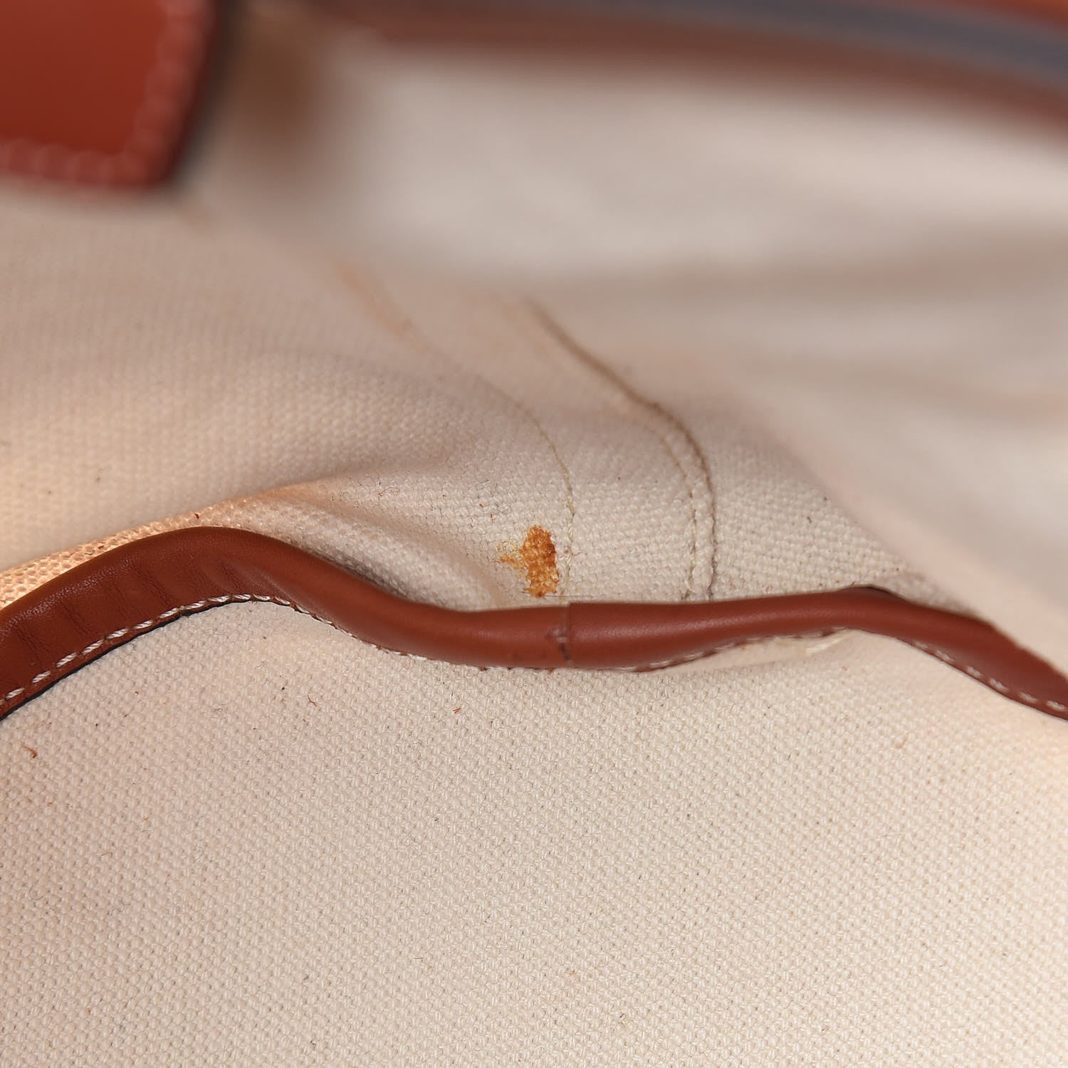 Celine Natural Calfskin Large Holdall Shoulder Bag Brick 18 of 18