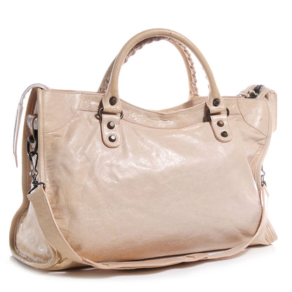Balenciaga Chevre Classic Hardware City Calcaire 3 of 9