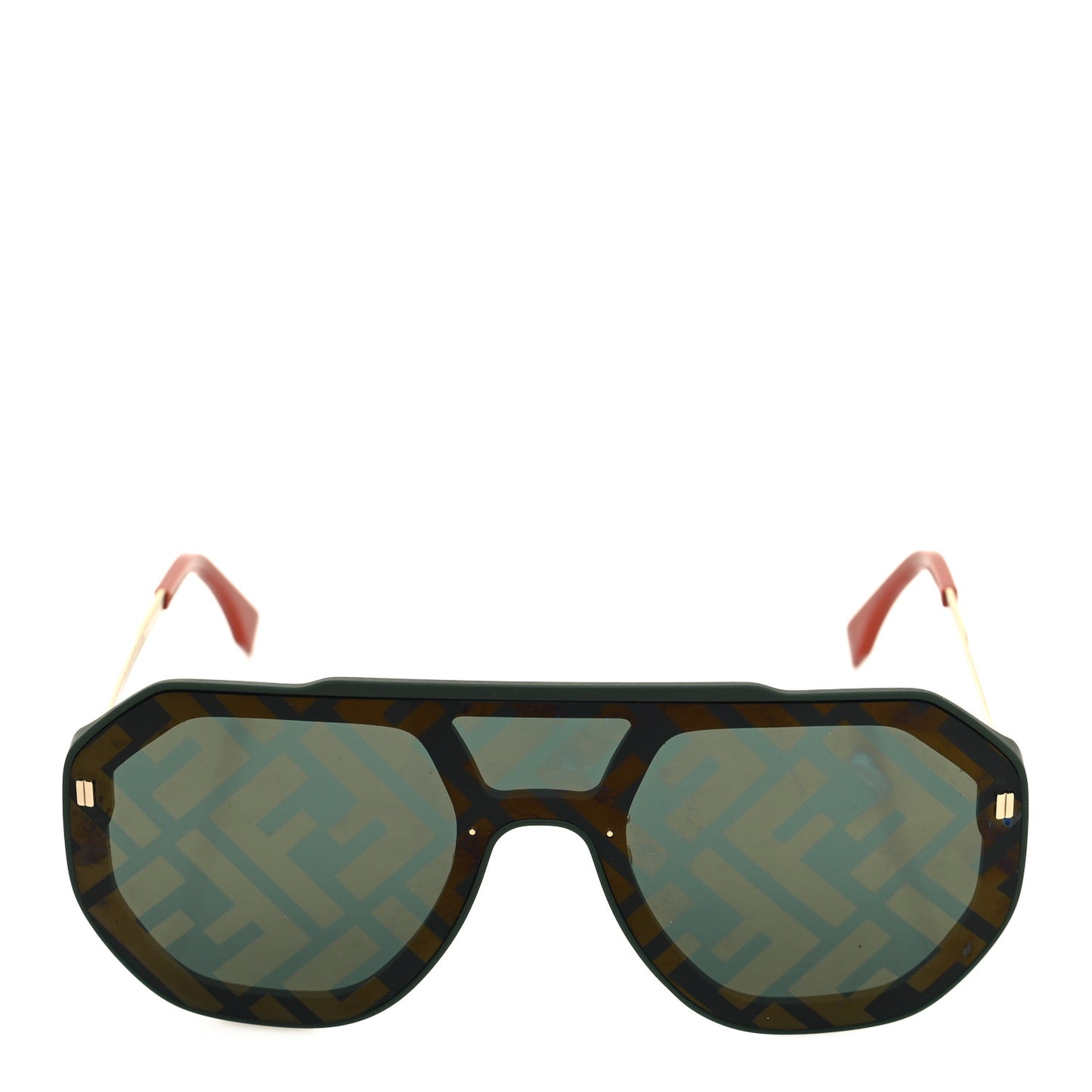 Acetate FF Evolution Aviator Sunglasses FE40006U Havana