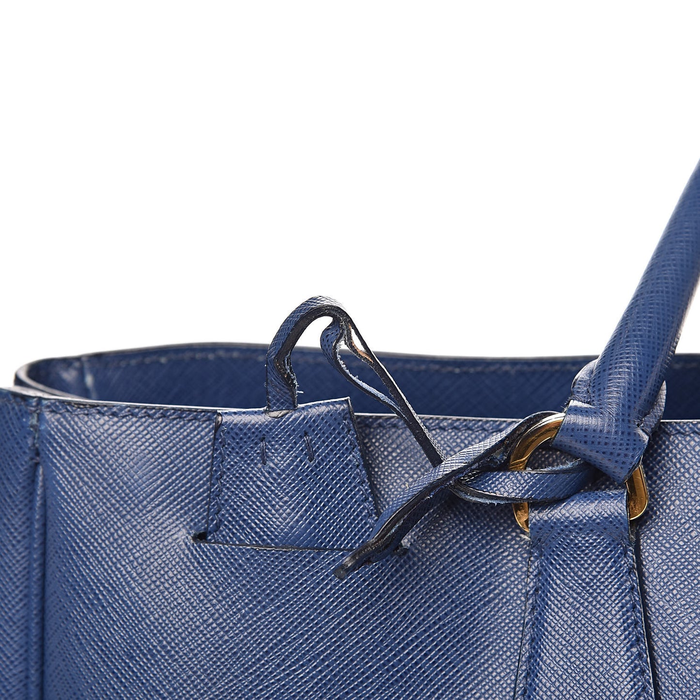 Saffiano Lux Large Tote Bluette