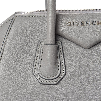 Givenchy Sugar Goatskin Mini Antigona Pearl Grey 10 of 19