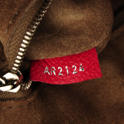 Louis Vuitton Veau Cachemire Soft Lockit MM Framboise 7 of 7