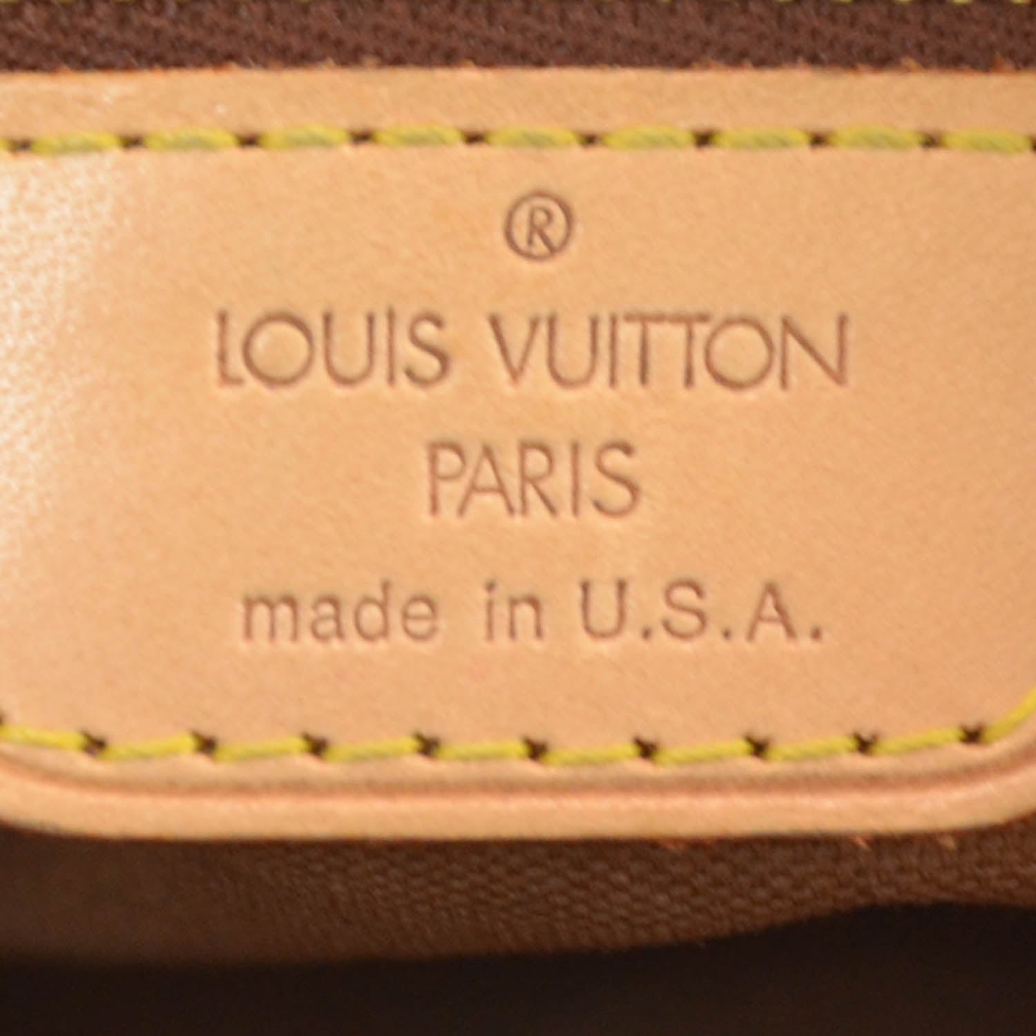 Louis Vuitton Monogram Cabas Piano 10 of 11