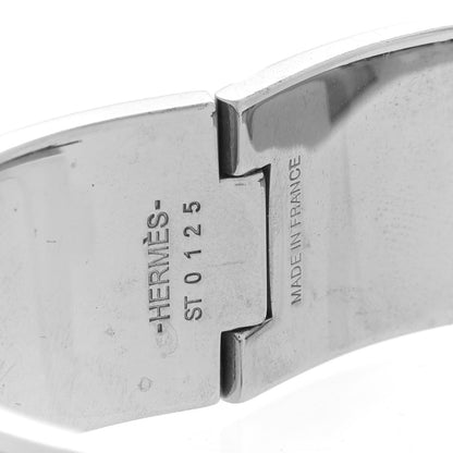 Hermes Enamel Wide Clic Clac H Bracelet PM Ultramarine 5 of 5