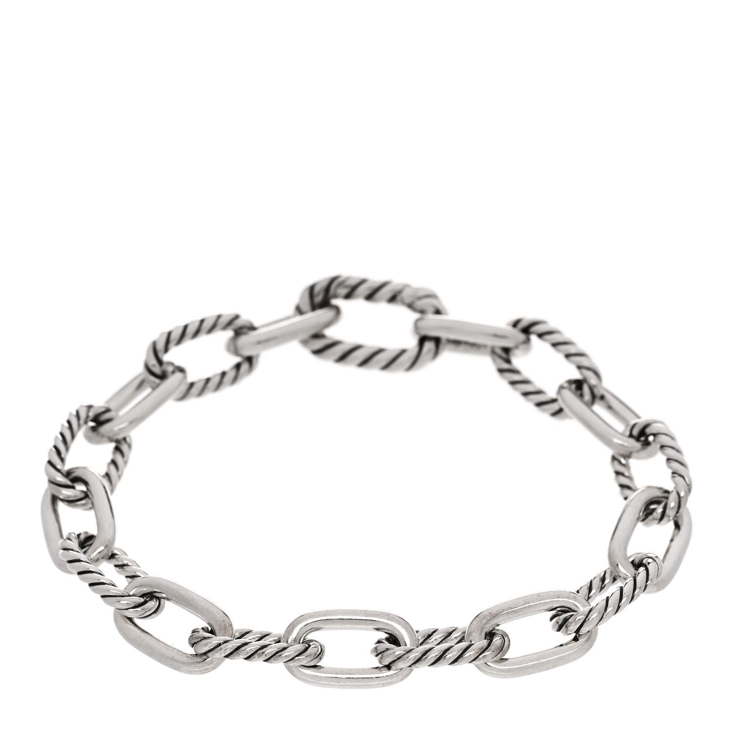 David Yurman Sterling Silver 8.5mm Madison Chain Bracelet 1 of 3