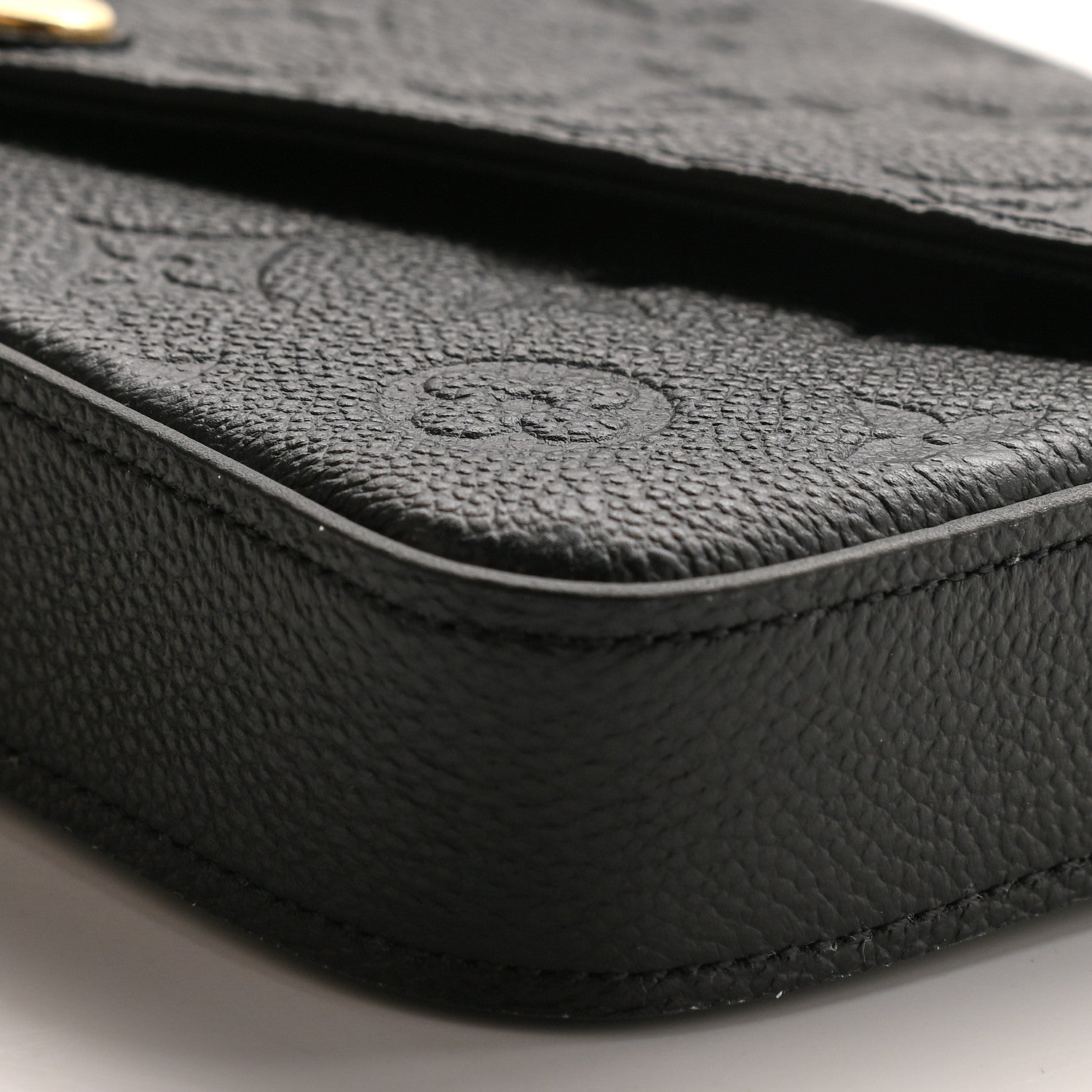 Louis Vuitton Empreinte Pochette Felicie Chain Wallet Black 9 of 9