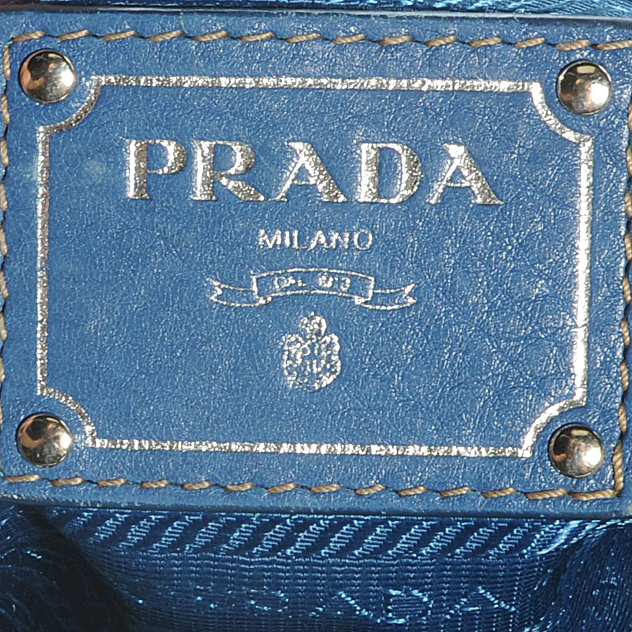 Vitello Daino Hobo Cobalto