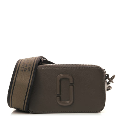 Marc Jacobs Saffiano Snapshot Camera Bag Ink Grey 1 of 10