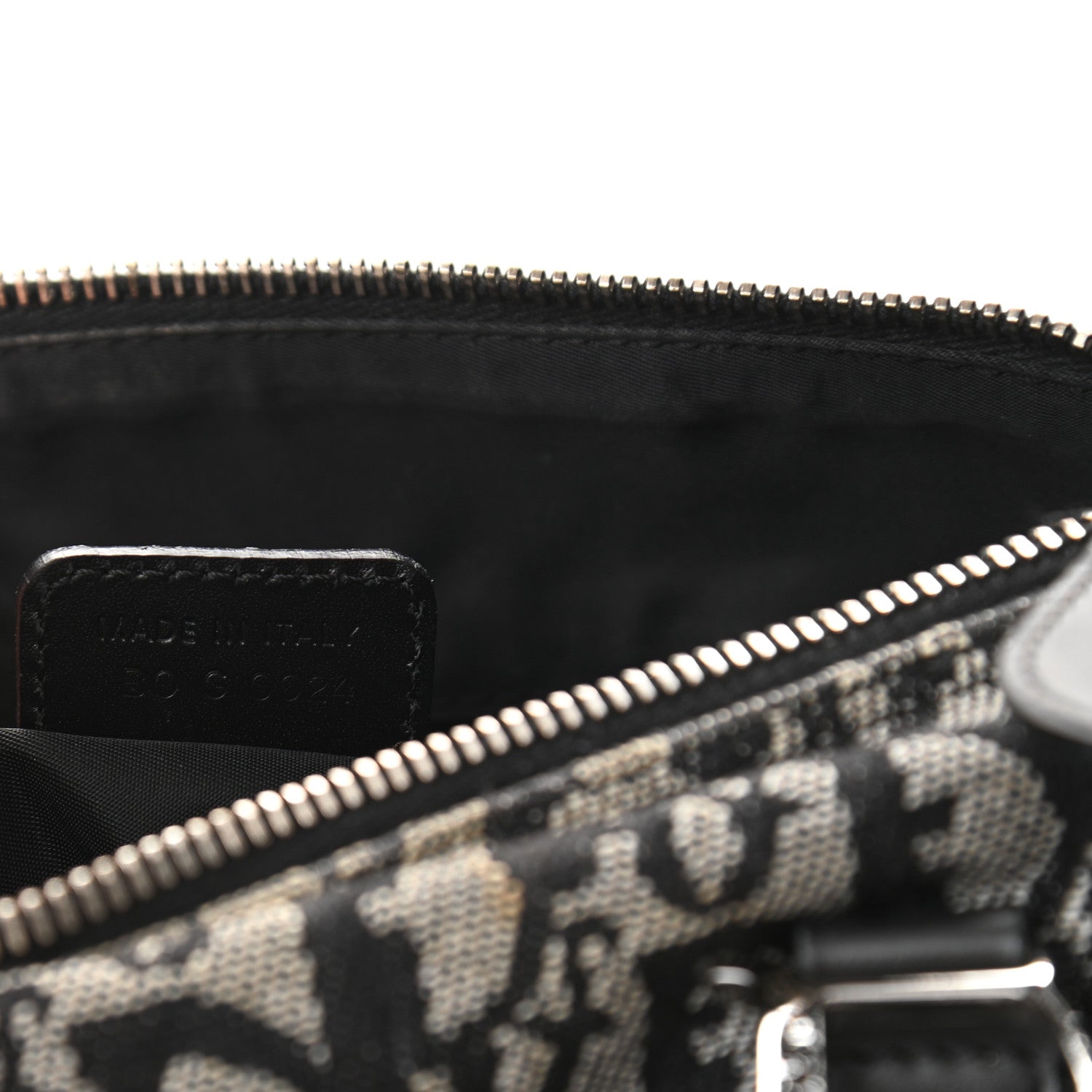 Christian Dior Monogram Boston Black 7 of 17