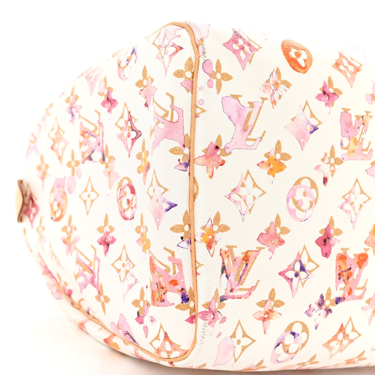 LOUIS VUITTON Watercolor Aquarelle Speedy 30 White