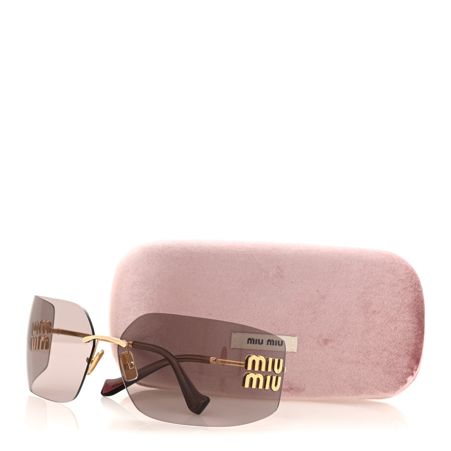 Miu Miu Metal Aube Sunglasses SMU54Y Mauve 8 of 8