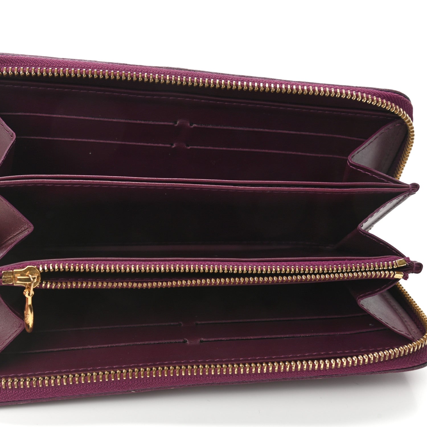 Louis Vuitton Vernis Zippy Wallet Violet 5 of 12