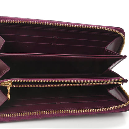 Louis Vuitton Vernis Zippy Wallet Violet 5 of 12