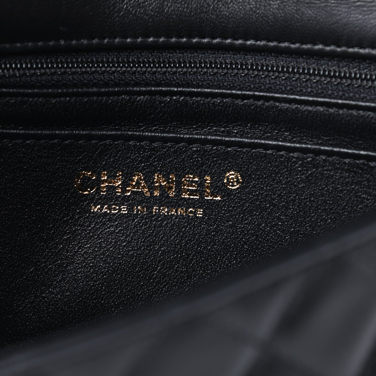 Chanel Lambskin Quilted Mini Rectangular Flap Black 6 of 15