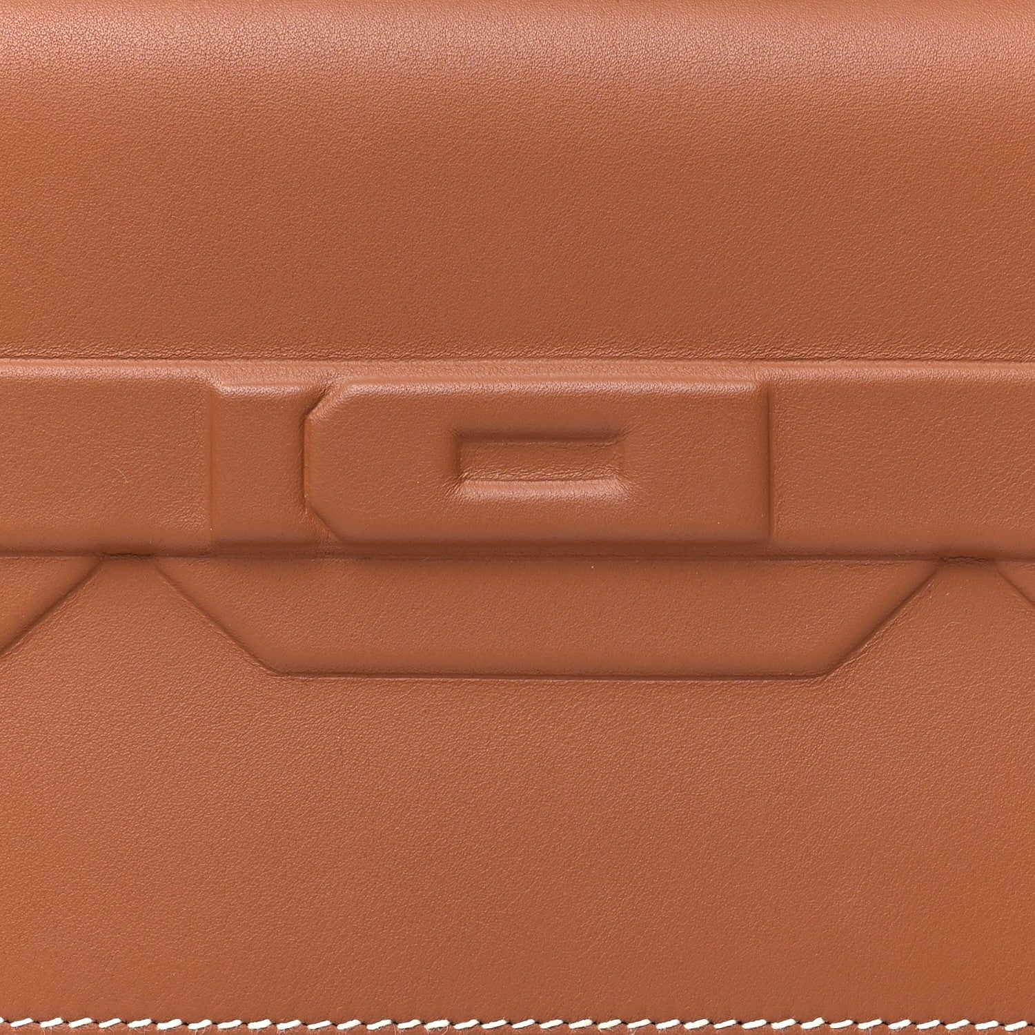 Hermes Swift Shadow Clutch 29 Gold 8 of 9