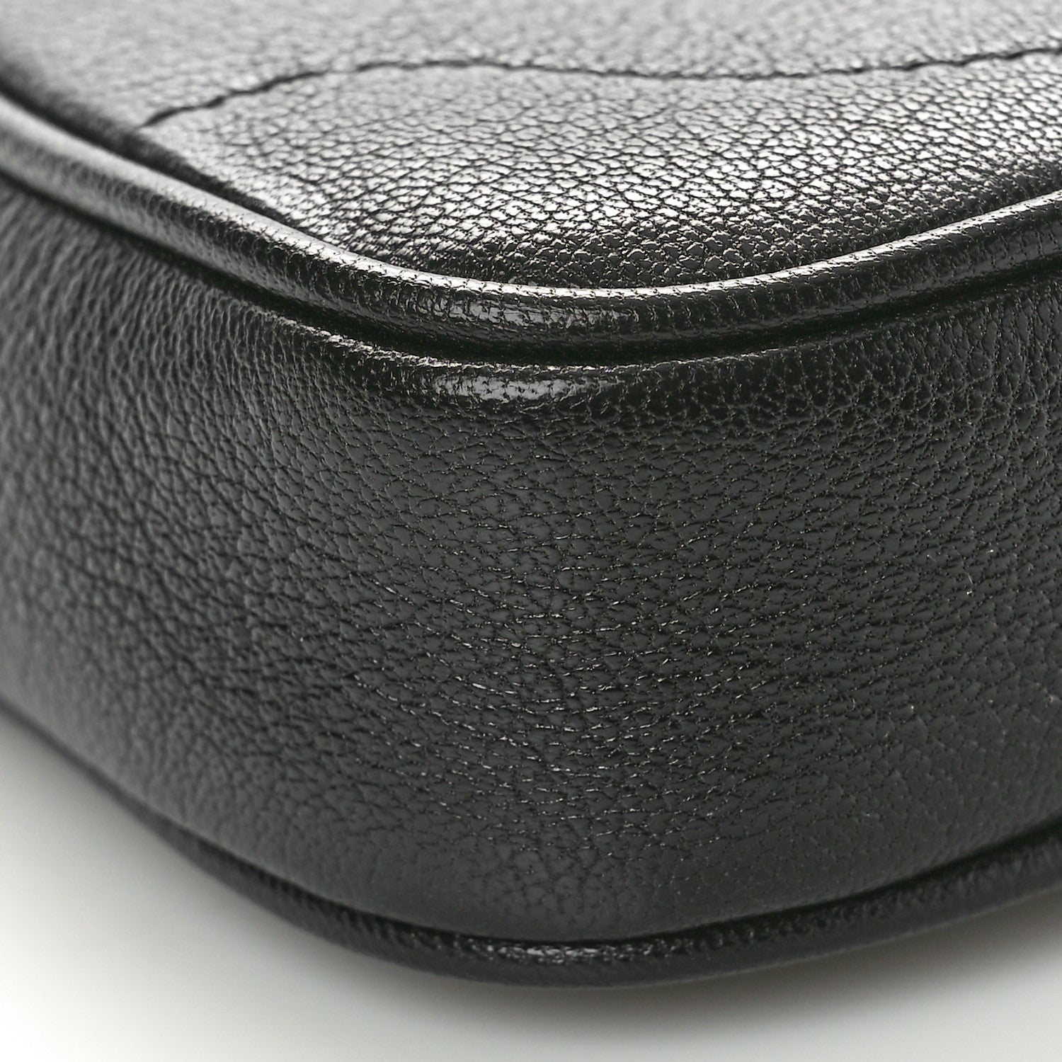 Gucci Goatskin Mini Aphrodite Shoulder Bag Black 10 of 11