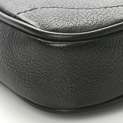 Gucci Goatskin Mini Aphrodite Shoulder Bag Black 10 of 11