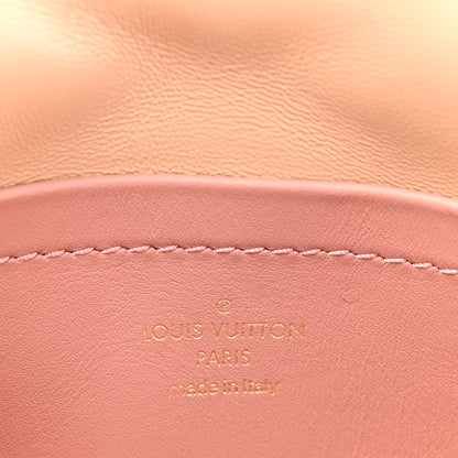 Louis Vuitton Lambskin Malletage Pico GO-14 Beige Pink 6 of 9