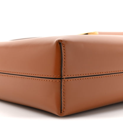 Salvatore Ferragamo Calfskin Trifolio Shoulder Bag Siena Tan 10 of 10