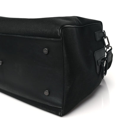 Salvatore Ferragamo Canvas 1927 Signature Duffle Black 8 of 8