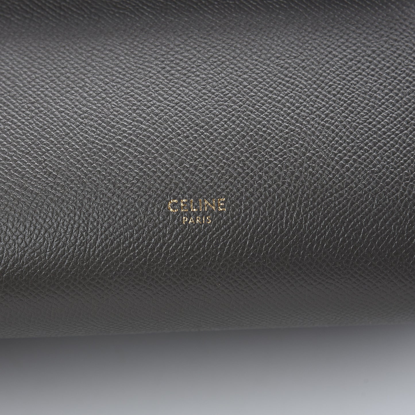 Baby Grained Calfskin Micro Belt Bag Grey
