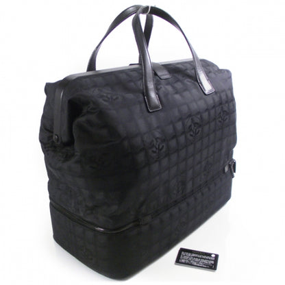 Chanel Nylon Travel Luggage Black 3 of 11