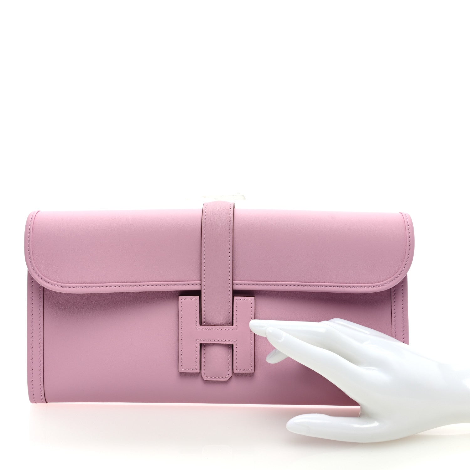 Hermes Swift Jige Elan 29 Clutch Mauve Sylvestre 2 of 7