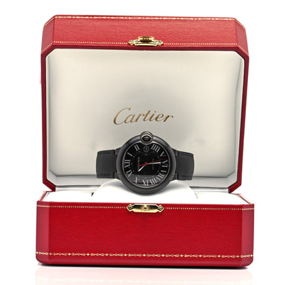 Cartier PVD Stainless Steel 42mm Ballon Bleu De Cartier Automatic Watch Black 5 of 5