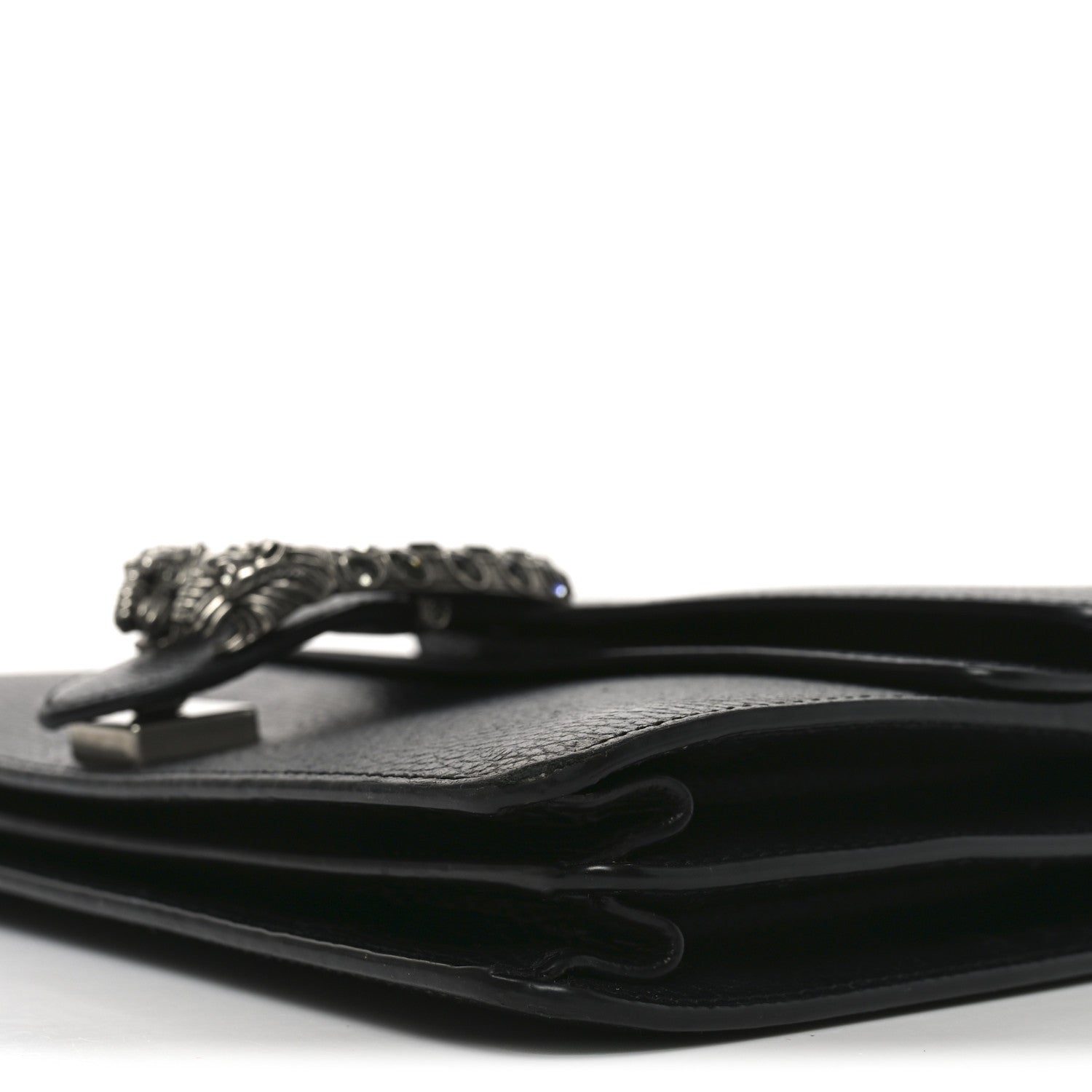 Gucci Pebbled Calfskin Small Dionysus Shoulder Bag Black 10 of 10