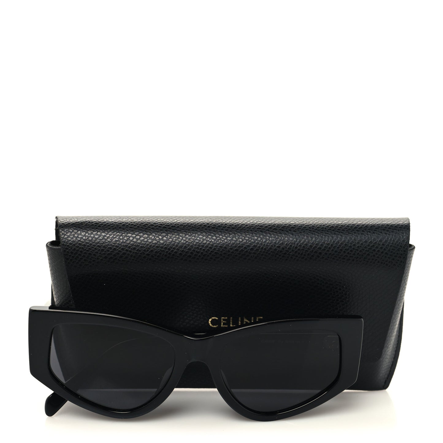 Acetate Sunglasses CL40223F Black
