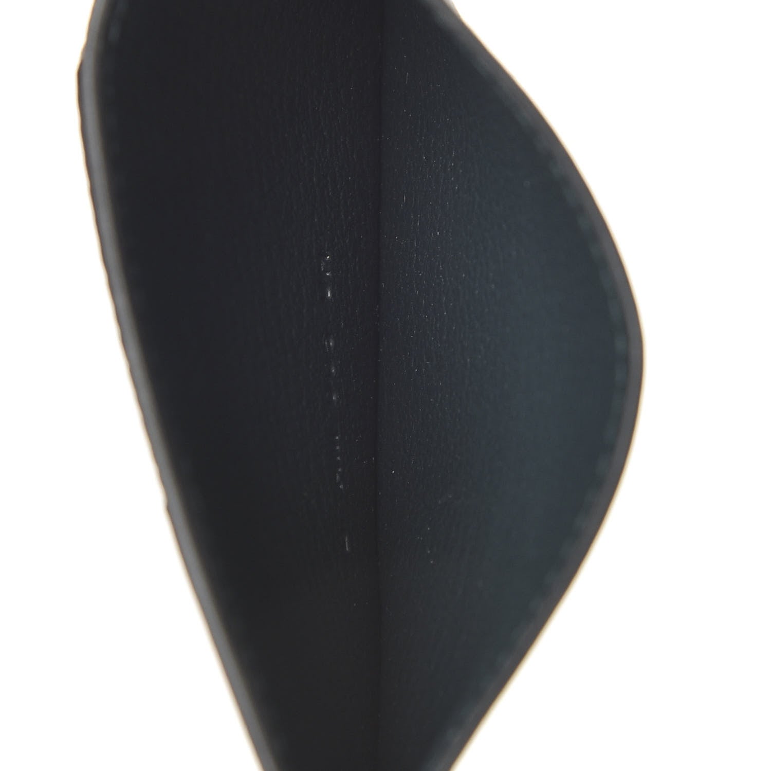 Hermes Polished Lizard Evercolor Sombrero II Les Petits Chevaux Card Holder Cypress Black Bleu Obscur Encre 5 of 8