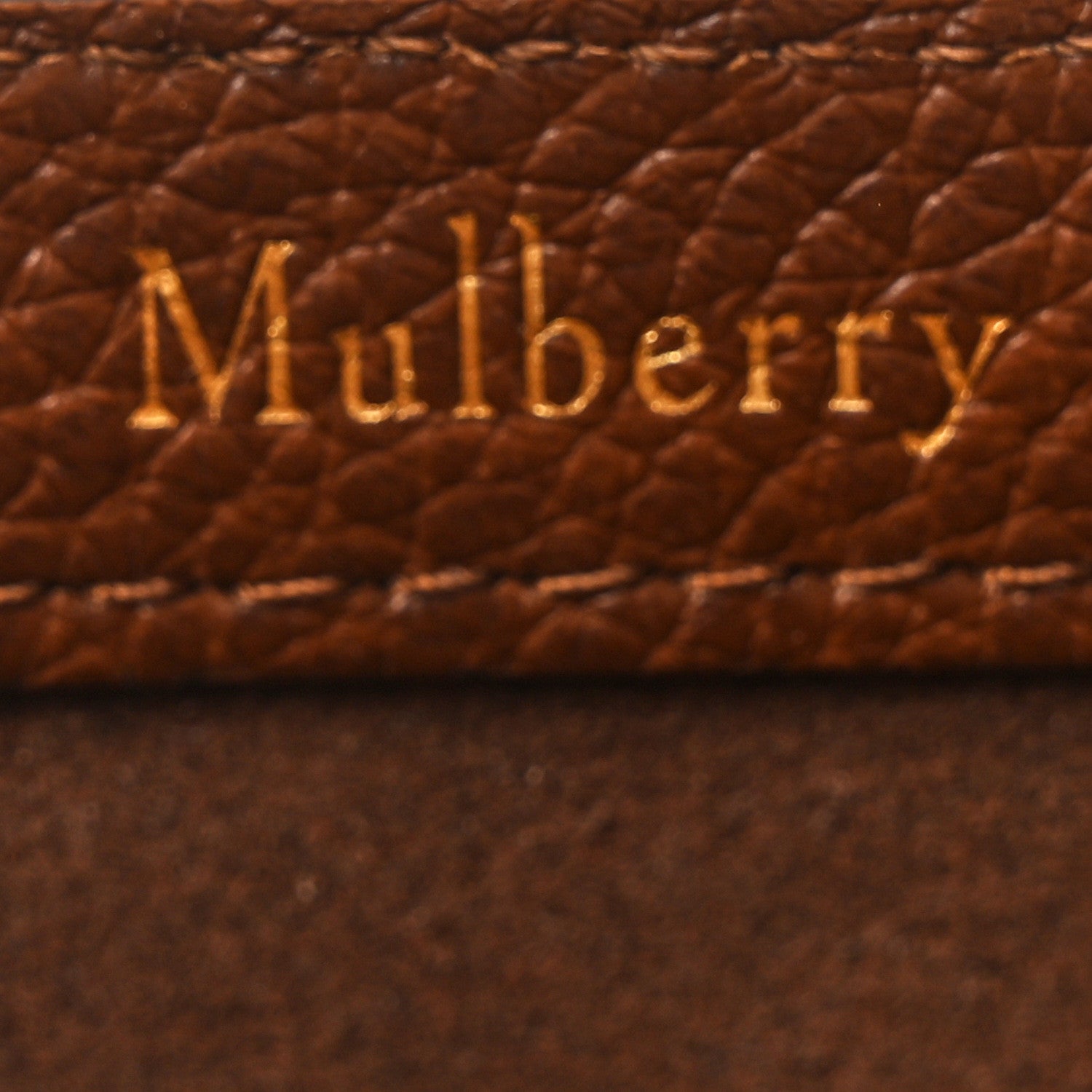 Mulberry Grained Calfskin Islington Bucket Bag Oak 6 of 9
