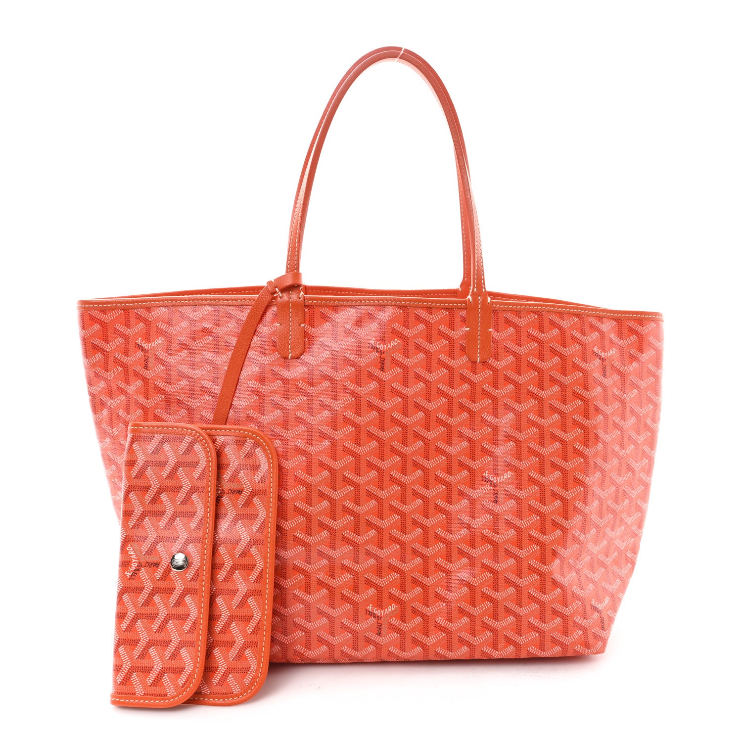Goyard Goyardine Saint Louis PM Orange 2 of 10