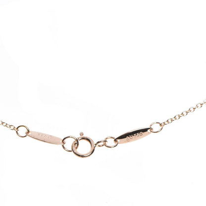 Tiffany 18K Rose Gold Elsa Peretti Open Heart Necklace 10 of 10