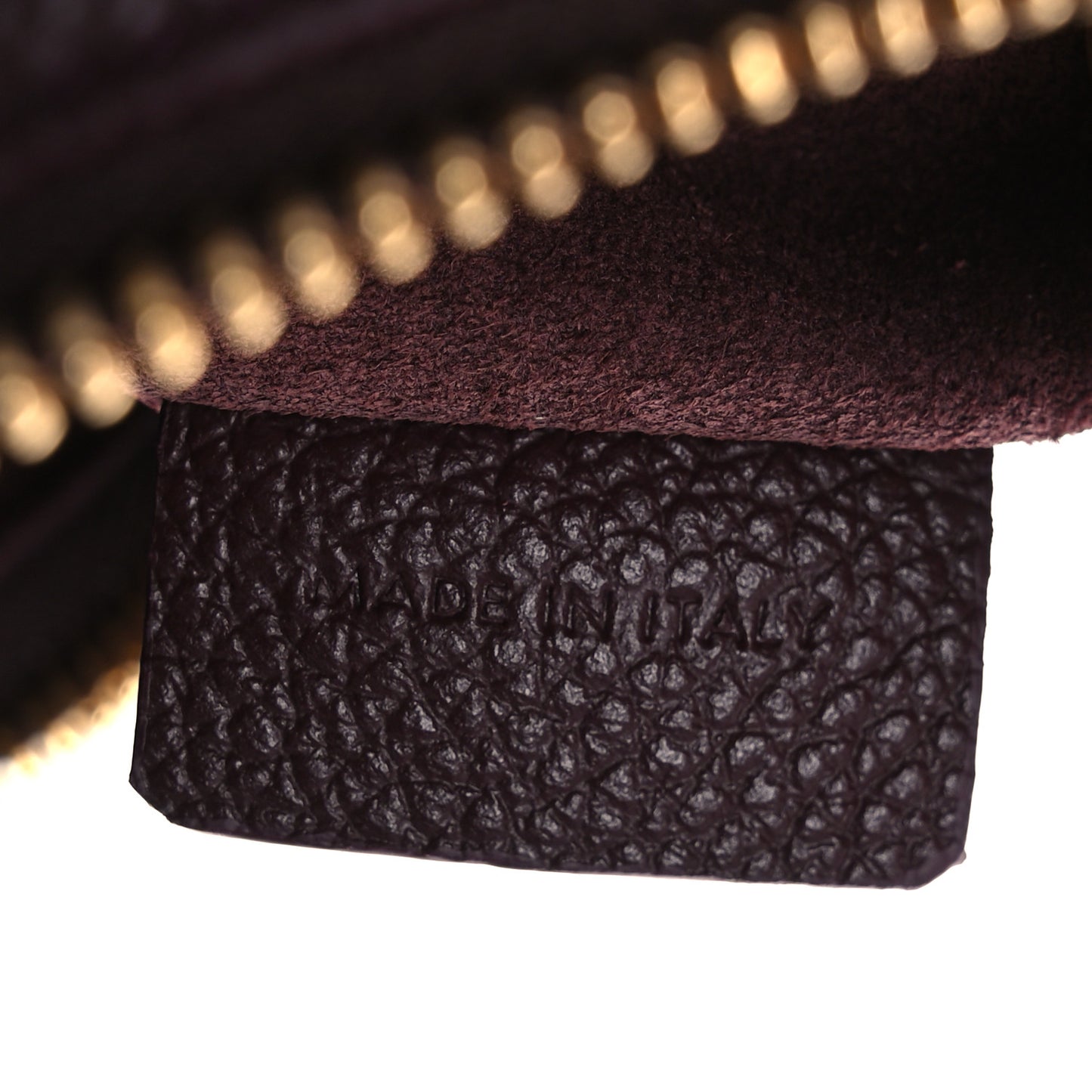 Supple Grained Calfskin Teen Lulu Shoulder Bag Deep Burgundy