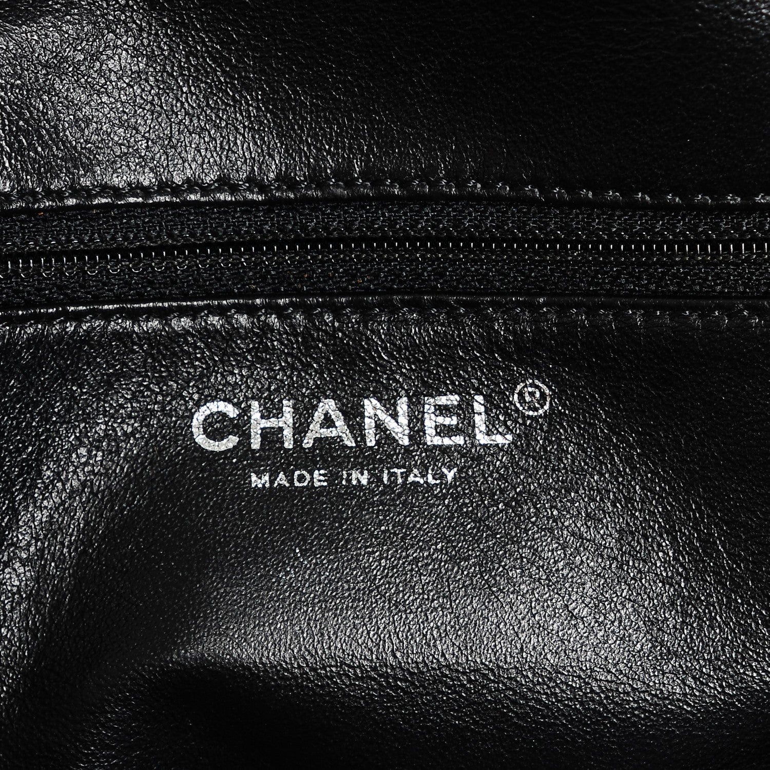 Chanel Caviar Quilted CC Timeless Bowler Black 6 of 7