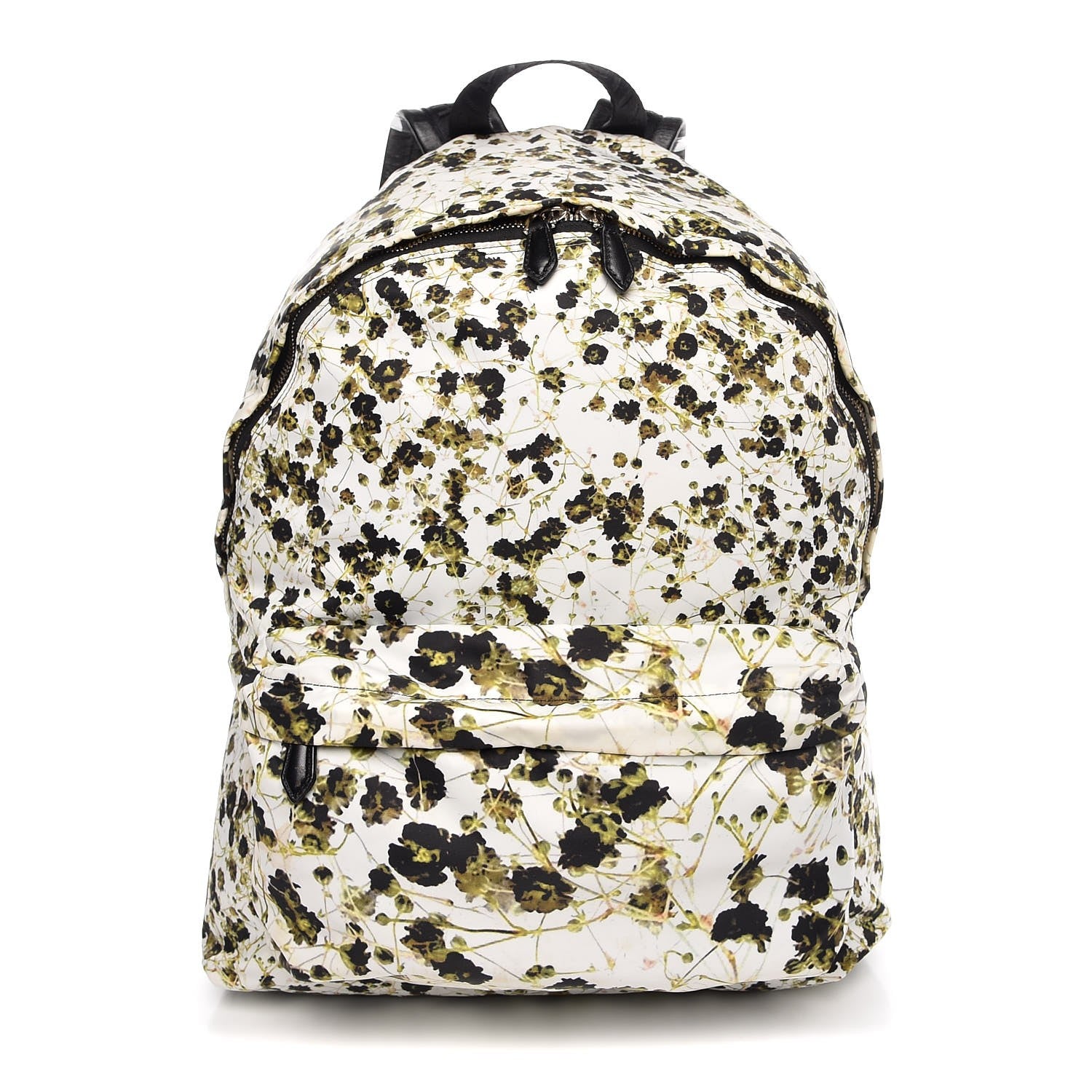 Givenchy Nylon Calfskin Baby's Breath Print Backpack White 1 of 9