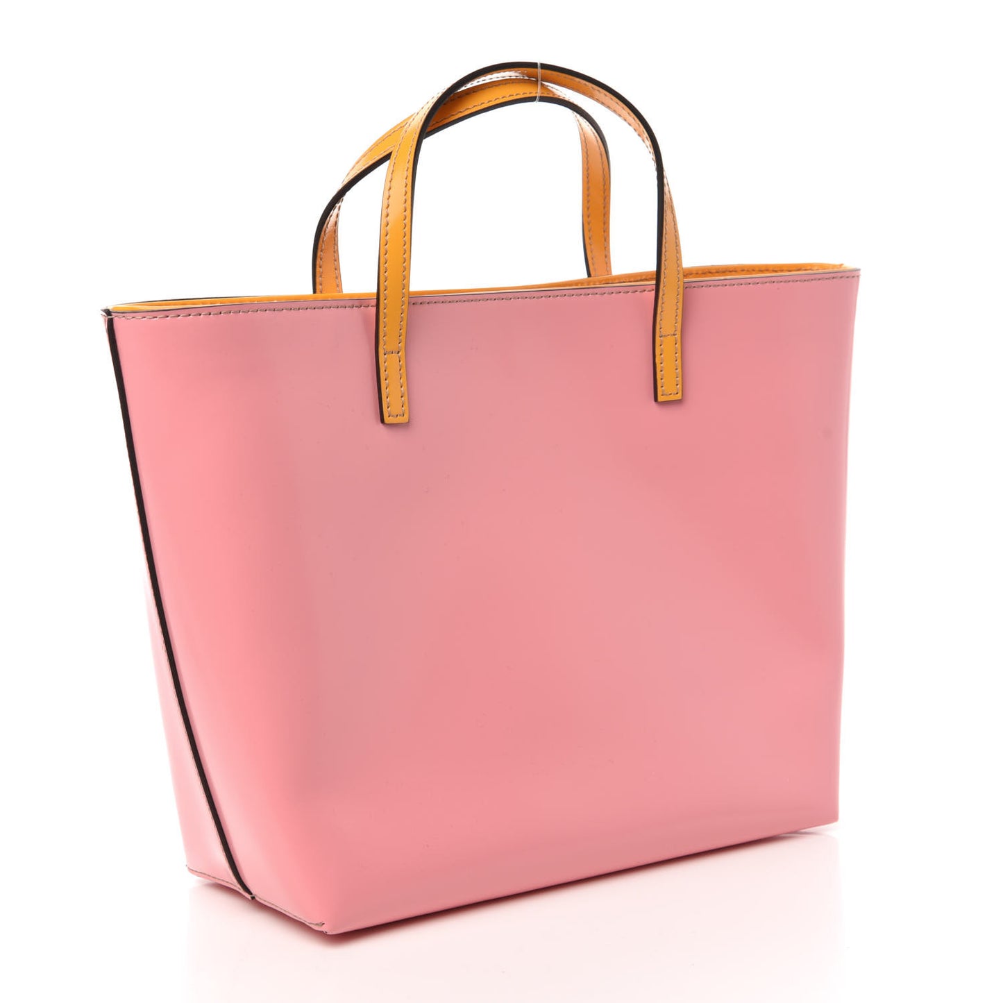 Calfskin Childrens Rainbow Tote Lotus Pink Crop Multicolor