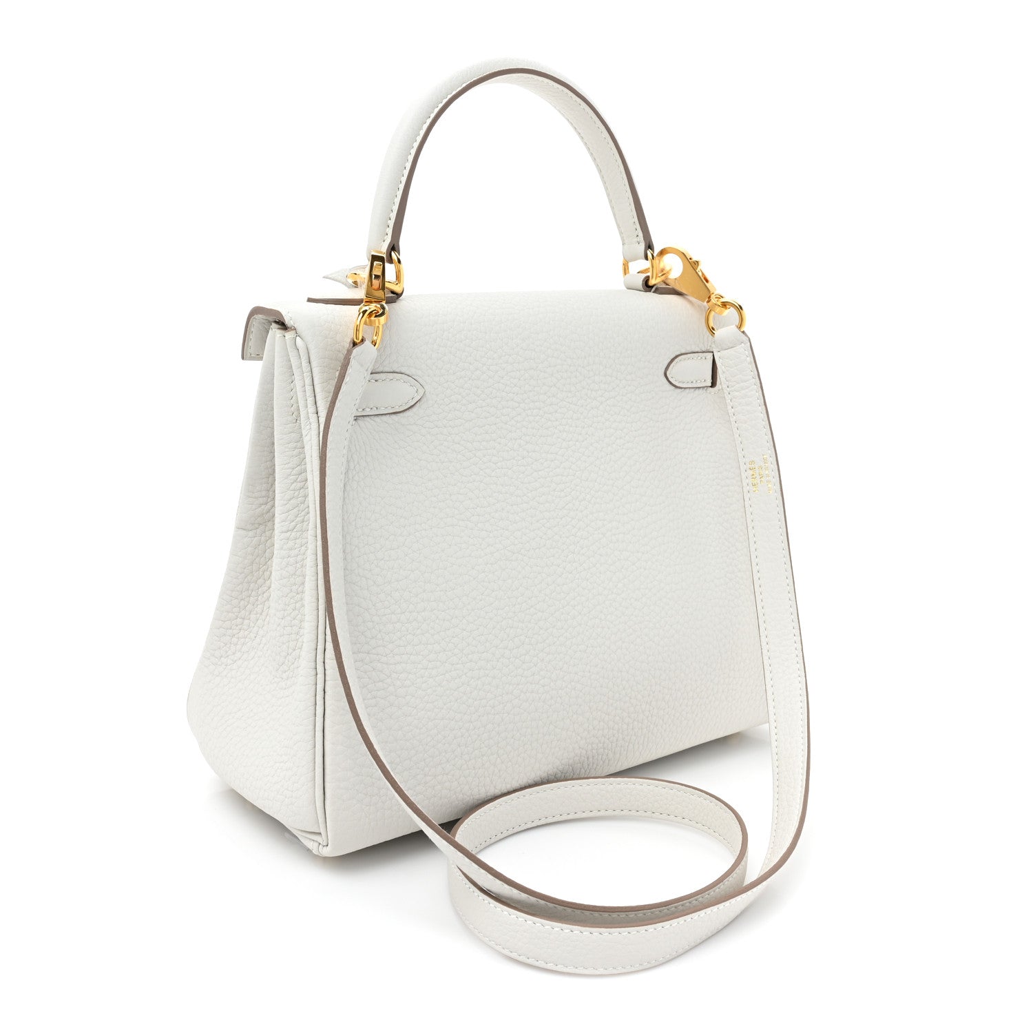 Hermes Togo Kelly Retourne 25 Gris Pale 4 of 9