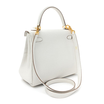 Hermes Togo Kelly Retourne 25 Gris Pale 4 of 9