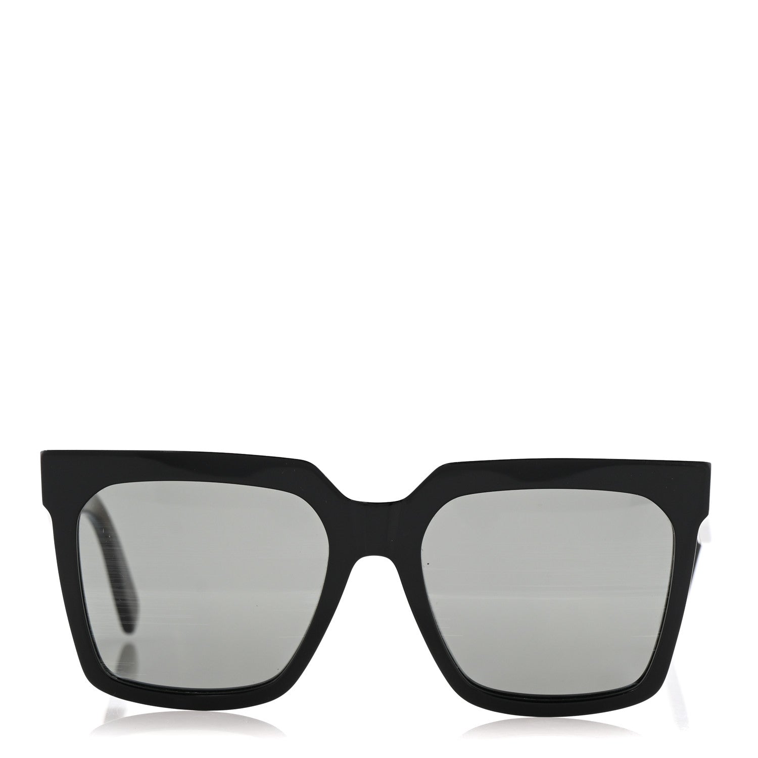 Celine Acetate Polarized Oversized Sunglasses CL4055IN Black 2 of 8
