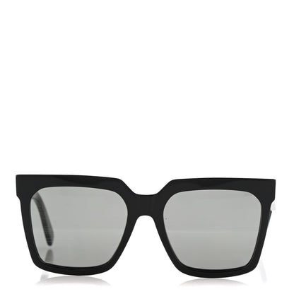 Celine Acetate Polarized Oversized Sunglasses CL4055IN Black 2 of 8