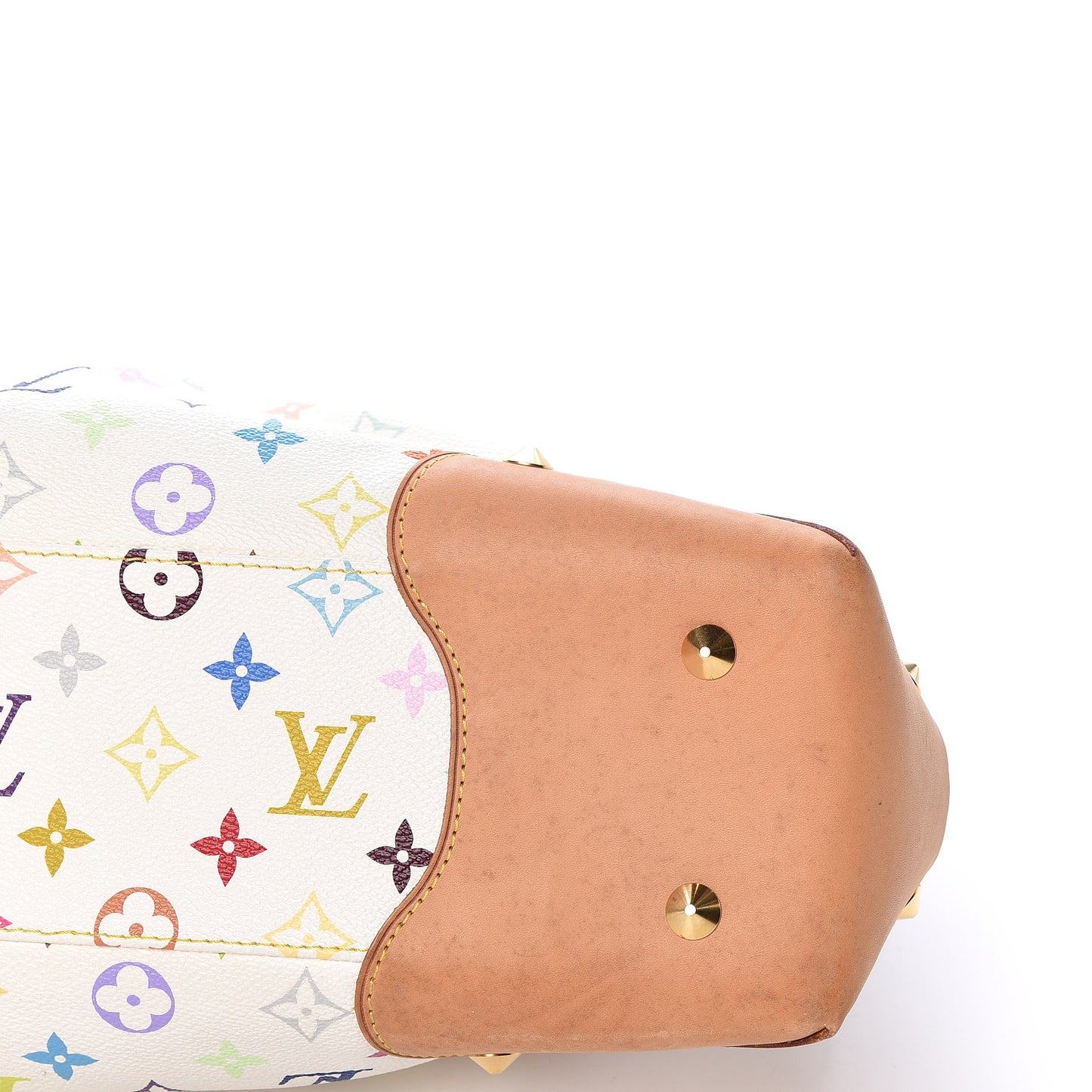 Monogram Multicolor Judy GM White