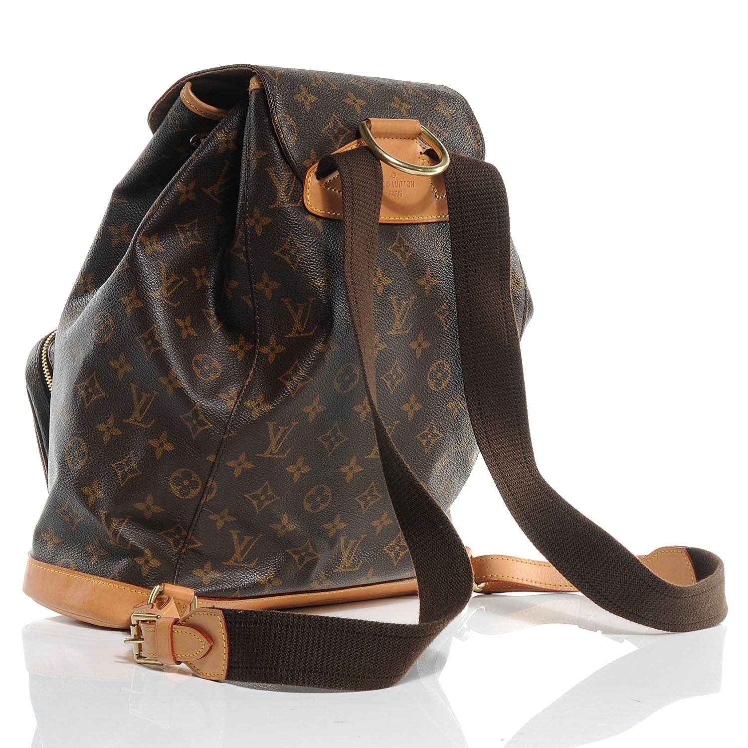 Louis Vuitton Monogram Montsouris GM Backpack 3 of 7