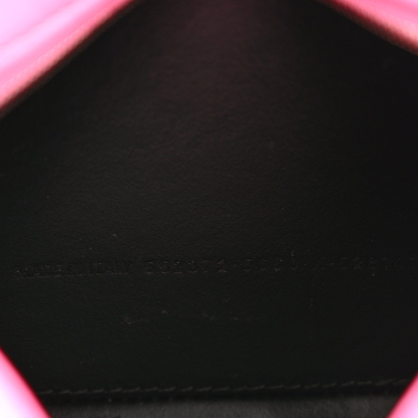 Calfskin Kittens Logo XS Everyday Camera Bag Acid Pink